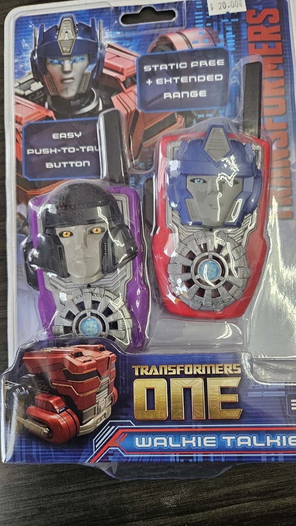 Walkie-talkie tranformeur 
