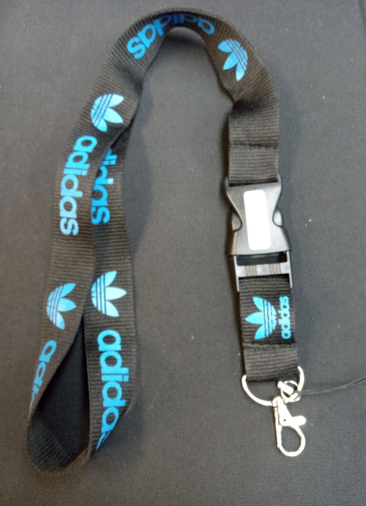 Porte clef Adidas Noir et Bleux