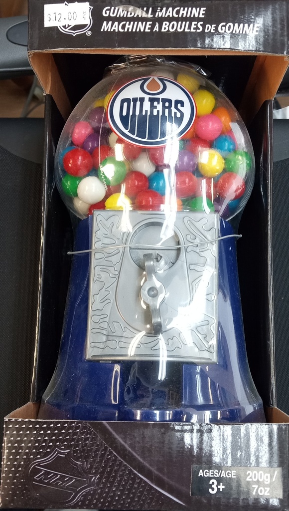 Machine a Gum 200g Oilers NHL