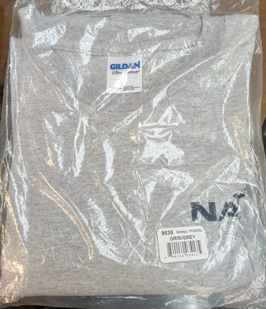 Chandail Travail NAT'S manche courte Gris XXLarge