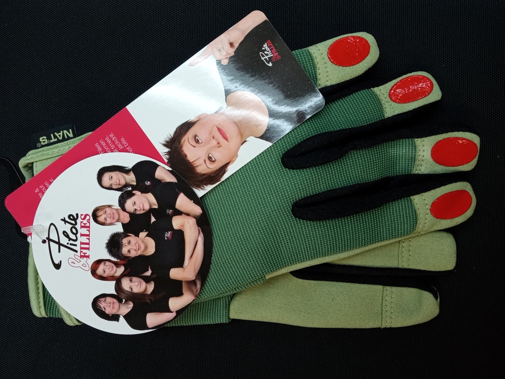 Gant Marilise Pilote Vert Small