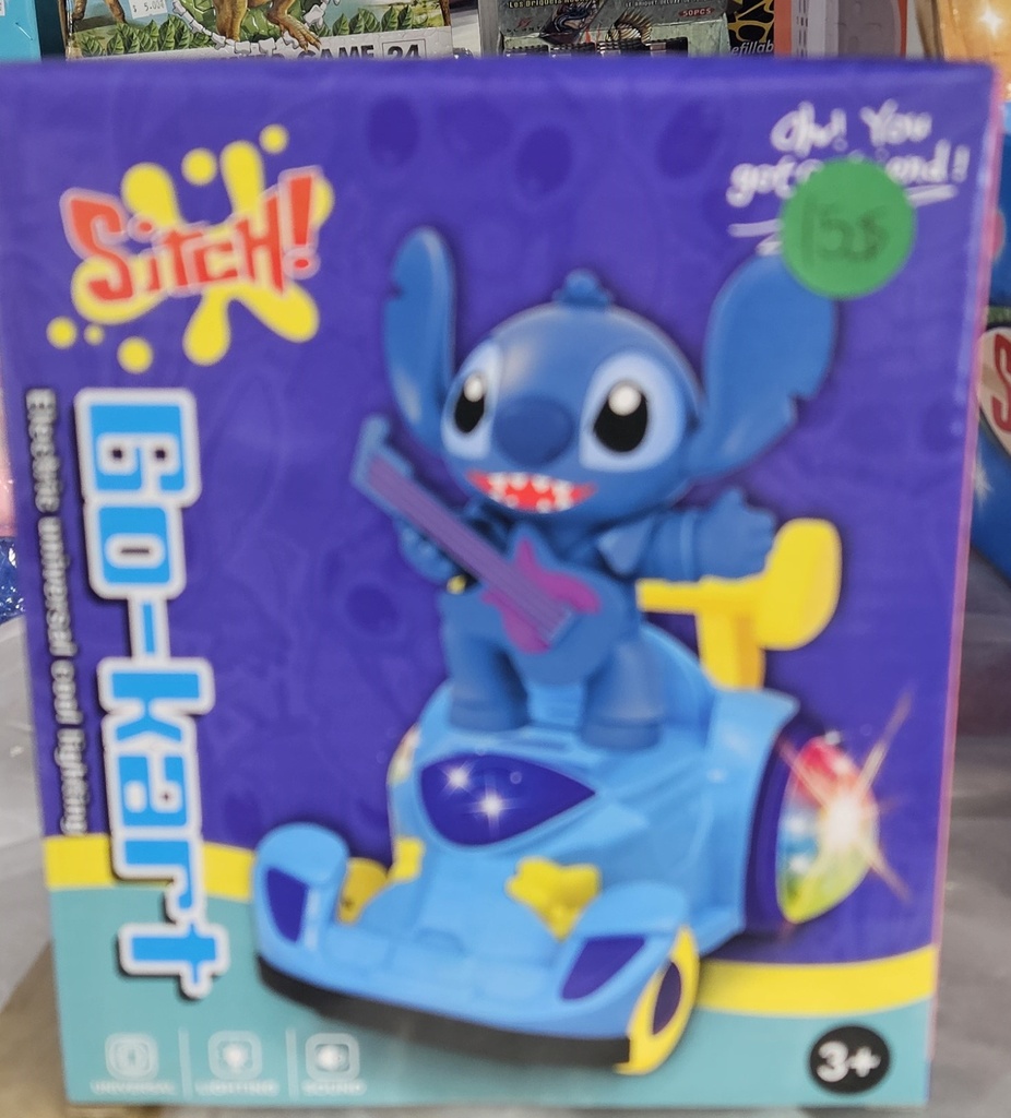 Go -Kart Stitch 