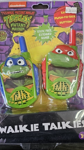 Walkie-Talkie Tortue Ninja