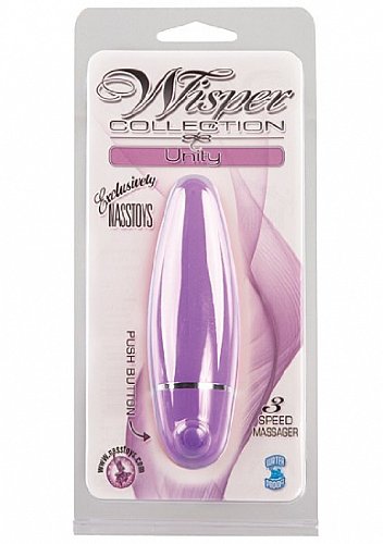 Novelties by Nass-walk Inc Wisper Collection Unity Personal Massager, Lavender