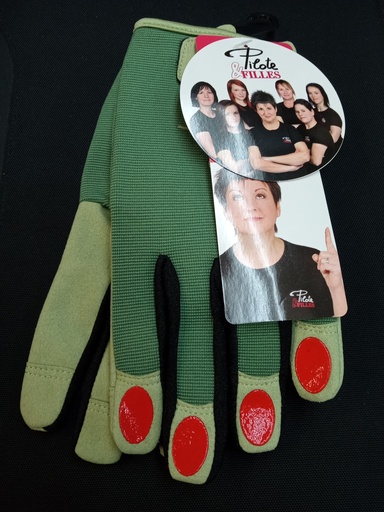 Gant Marilise Pilote Vert Large